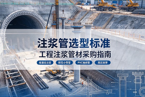 伊宁注浆管选型标准